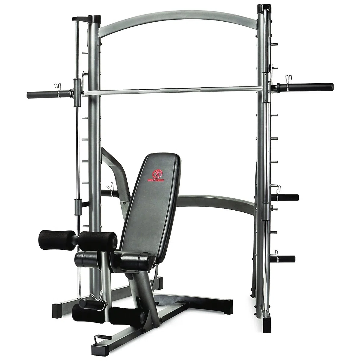 Marcy Sm1000 Deluxe, Smith Machine Unisexe, Gris, M