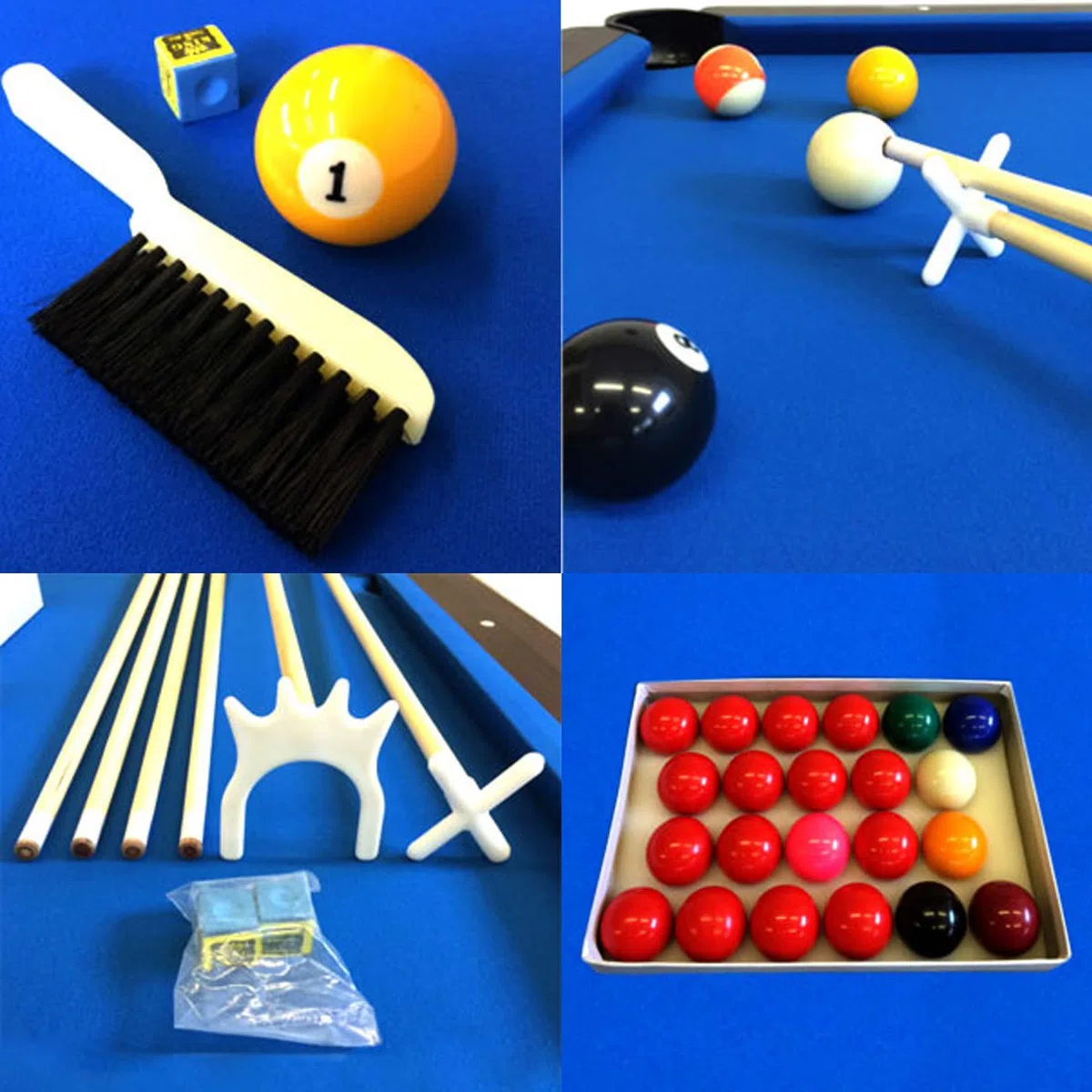 Table Billard Americain Table de Billard – 8 Pieds Vintage Blue