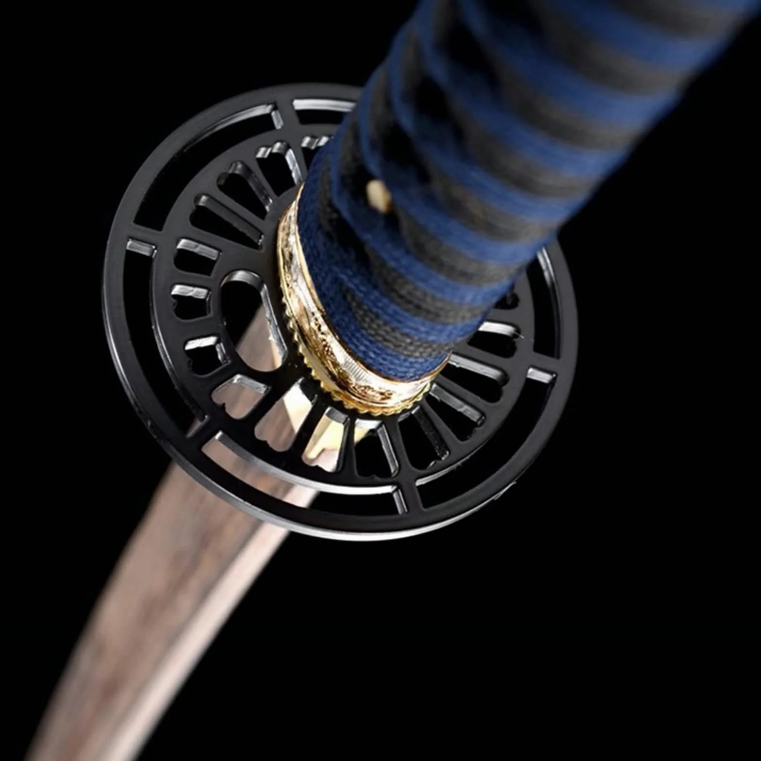 Épée samouraï Iaido de style japonais,véritables katanas,bokken en palissandre naturel 103 cm avec gaine peinture en bois massif,katana fait main pour l'entraînement,cosplay,décoration d'intérieur